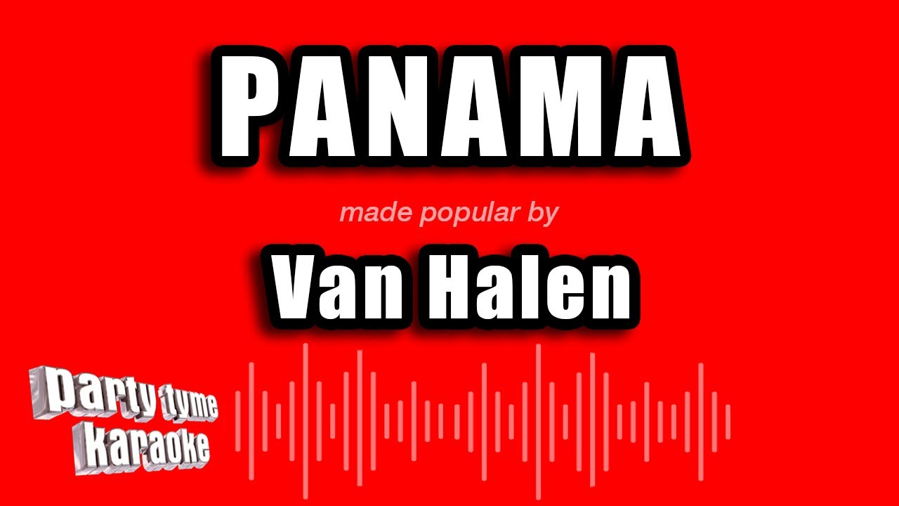 Van Halen - Panama (Karaoke Version)