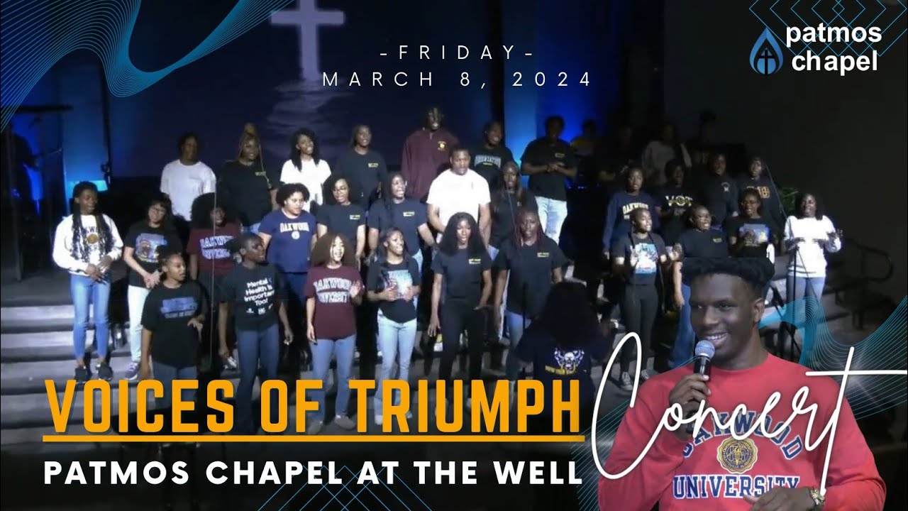 Voices of Triumph Gospel Choir from Oakwood University at Patmos Chapel at The Well