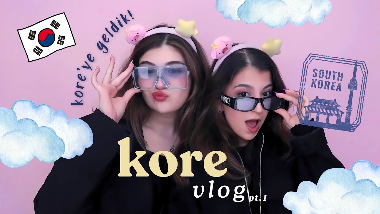 kore vlog pt.1 🇰🇷 | 10 saat uçak yolculuğu ✈️, korean bbq 🥩, oyuncak deliliği 🧸