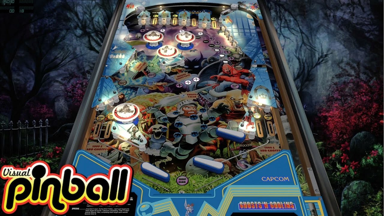 GHOSTS 'N GOBLINS - PINBALL | Nostalgia pura com Ghosts ’n Goblins! - VPINBALL#23