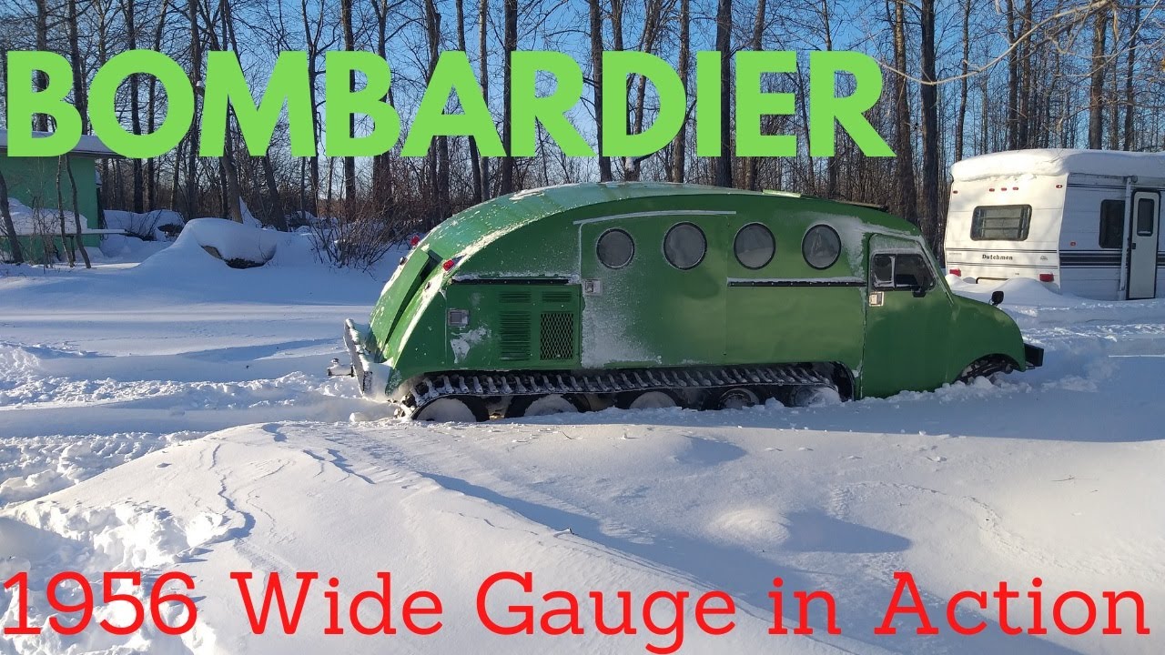 WALKAROUND and TEST RUN 1956 Wide Gauge BOMBARDIER