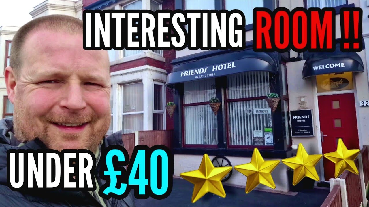 I stayed in this low-budget hotel in BLACKPOOL. FRIENDS HOTEL.