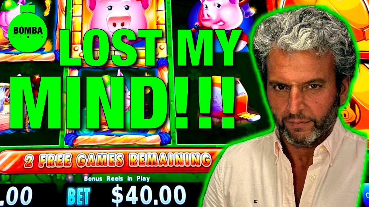 $40 BONUS! CAUGHT IN A TRAP I CAN'T WALK OUT! 😮 #LasVegas #Casino #SlotMachine