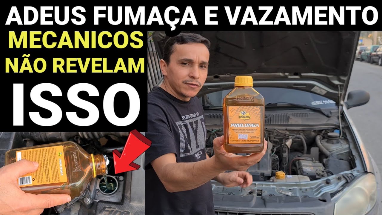 BARDAHL PROLONGA: SOLUÇÃO PARA MOTORES FUMANDO, VAZANDO ÓLEO 