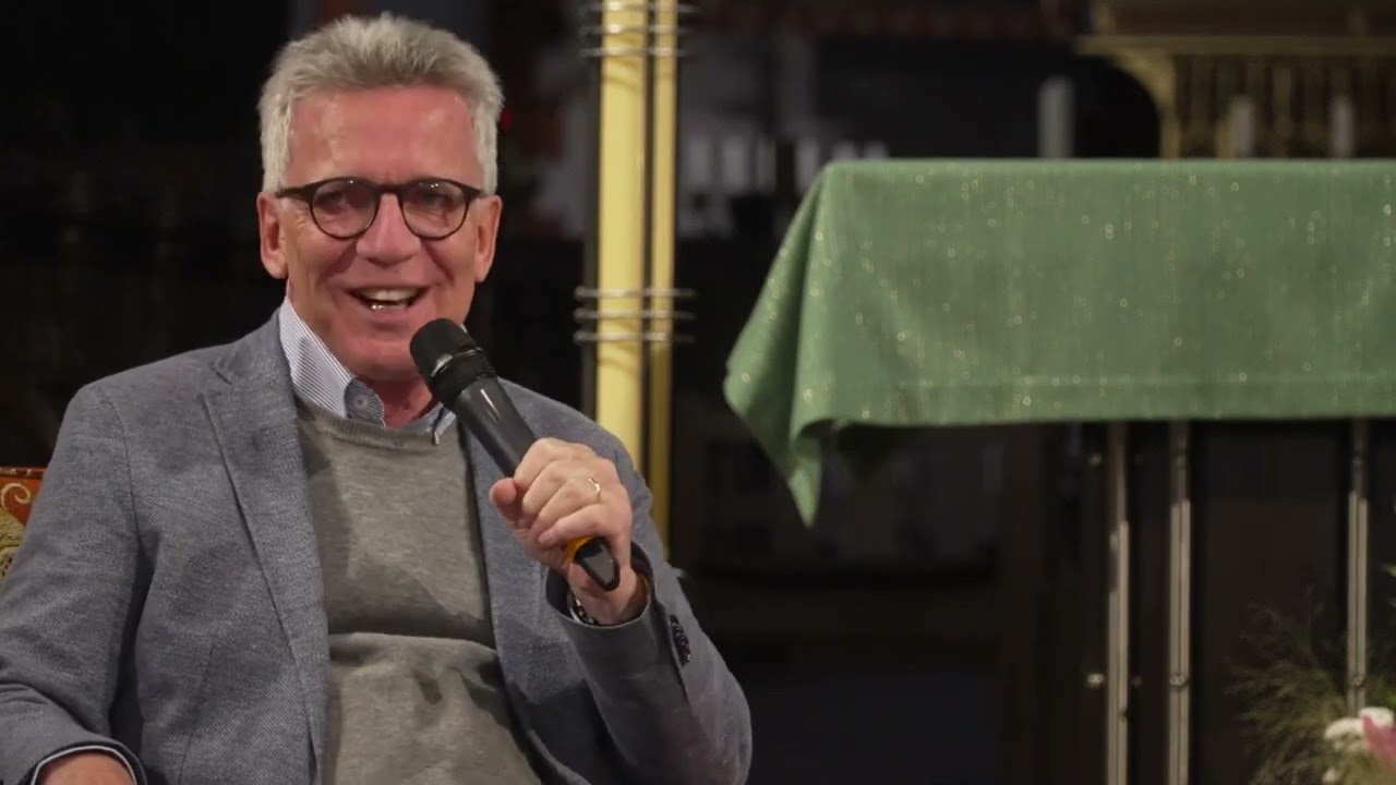 Ein Abend mit Bundesminister a.D. Thomas de Maizi&egrave;re &uuml;ber Politik, Gott und die Welt
