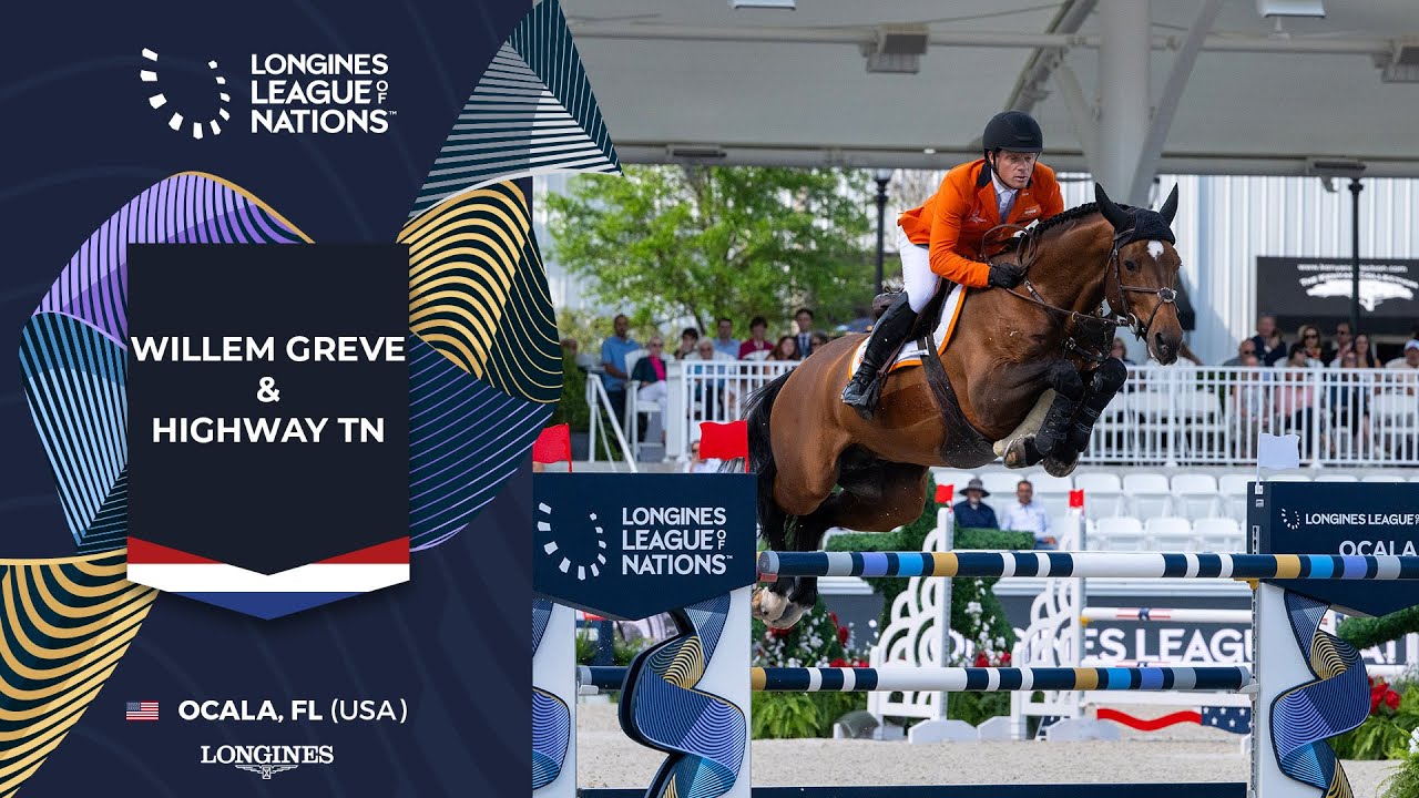 He would jump through the fire for me🔥🥰 - Willem Greve about Highway TN | Longines League of Nations