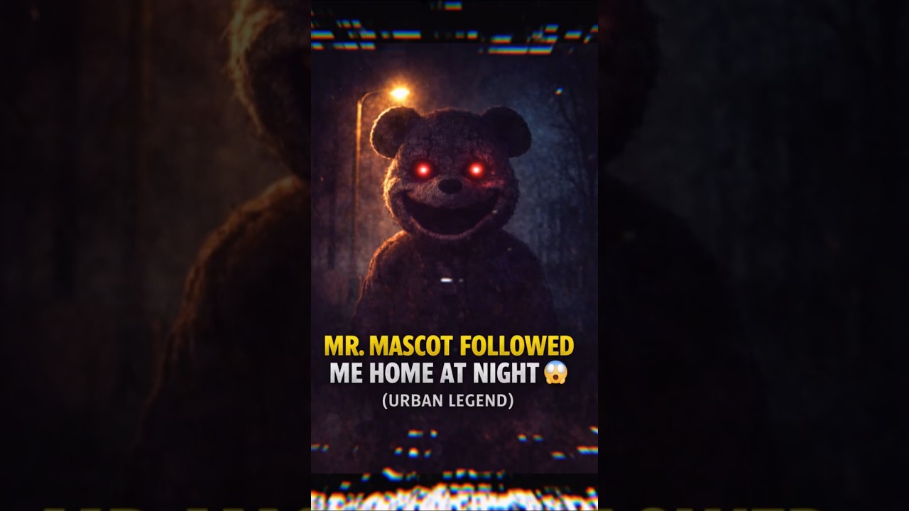 This Mascot Followed Me Home at Night… I’m Not Safe 😨