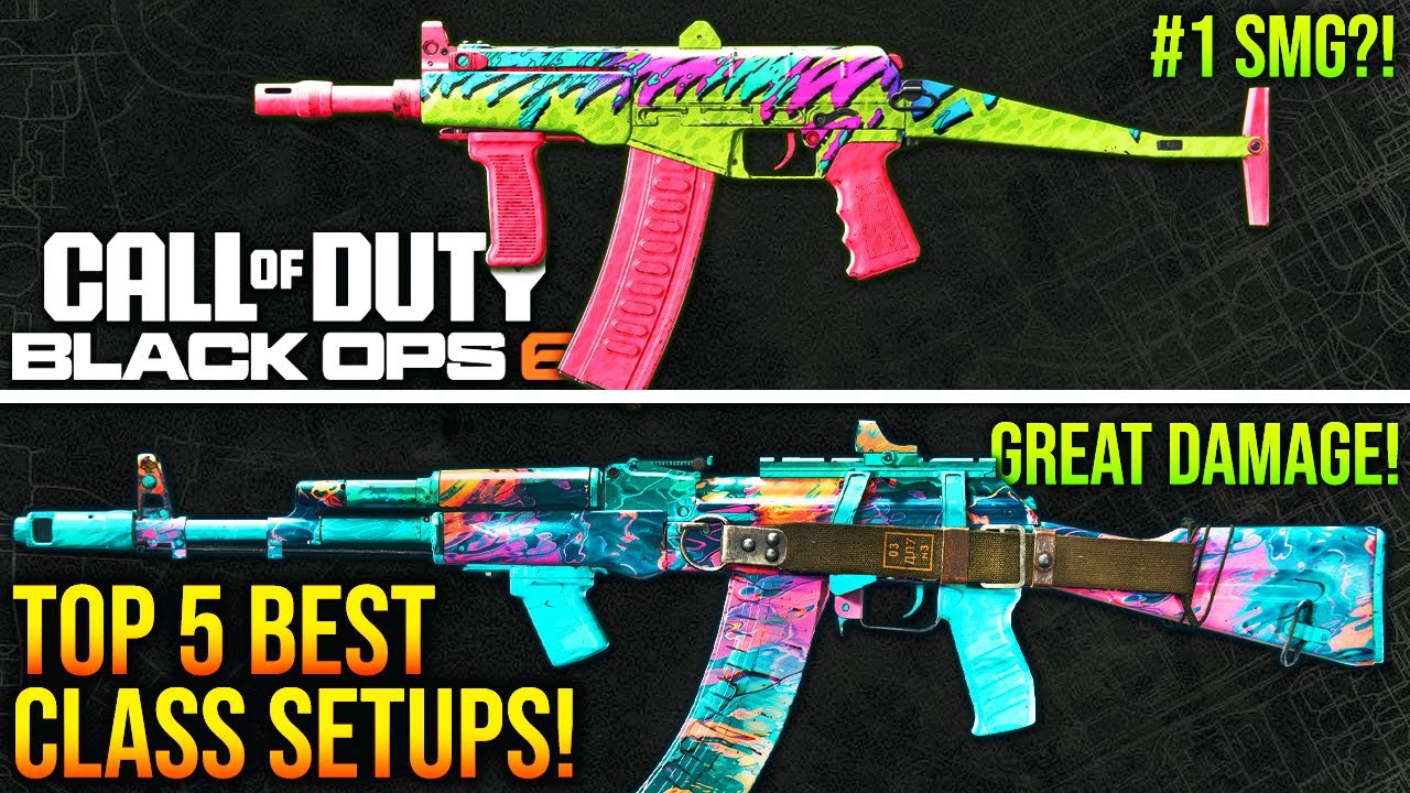 Black Ops 6: Top 5 BEST CLASS SETUPS To Use! (BO6 META Weapons)