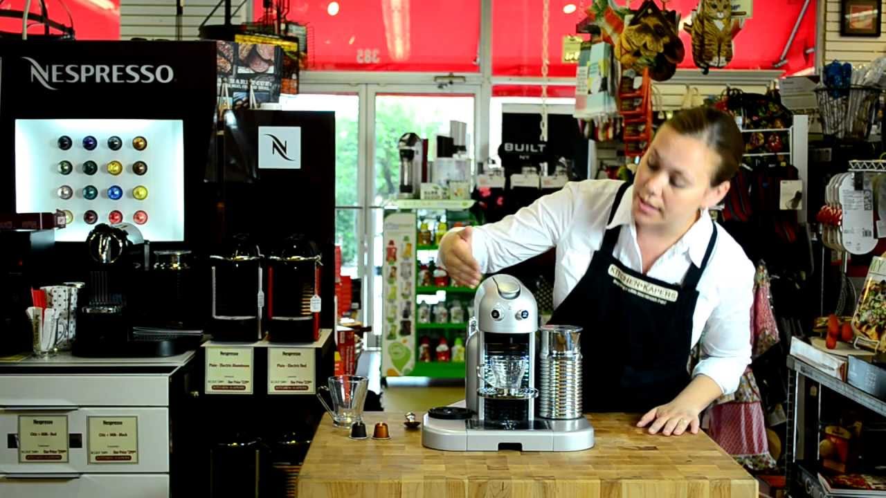 Nespresso Gran Maestria Demonstration