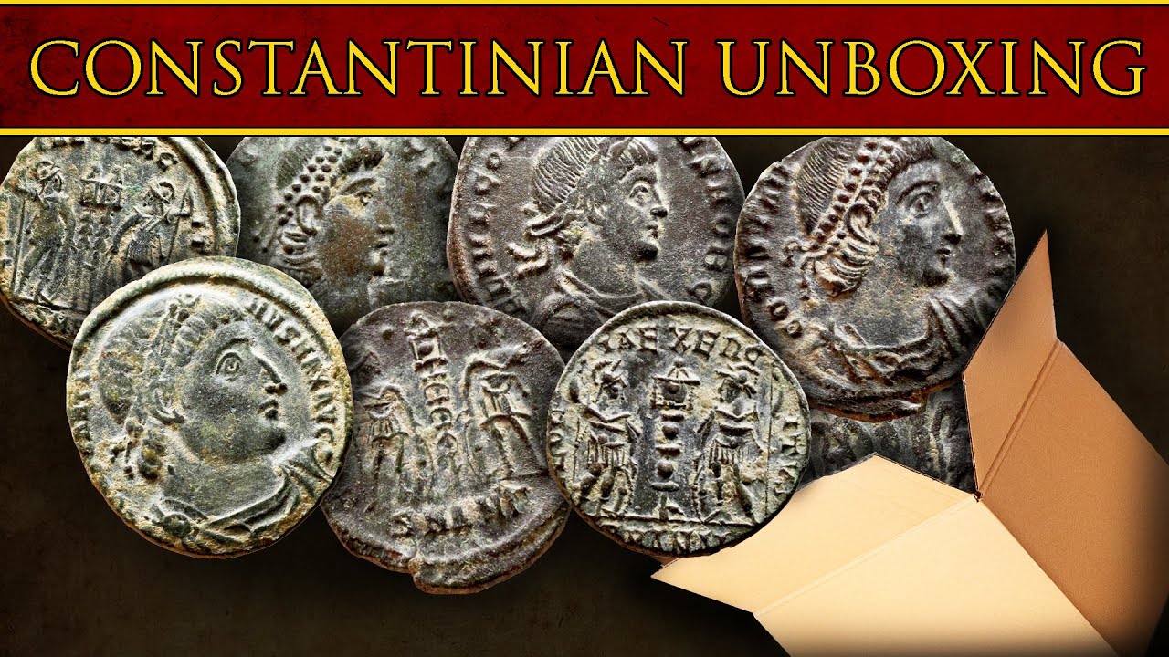 Unboxing Roman Coins of Constantine the Great and his Sons