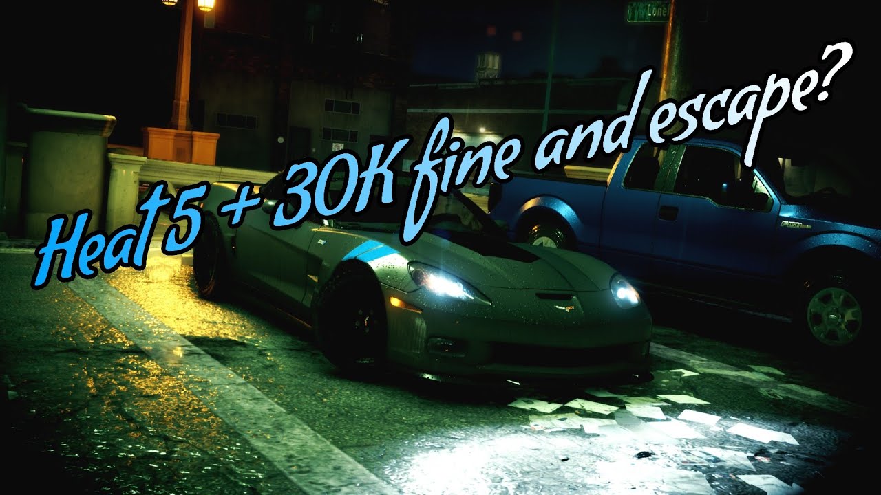 Hey Ms. Fox! How long does it take to reach heat 5 and get a 30K fine on NFS 2015 and escape?