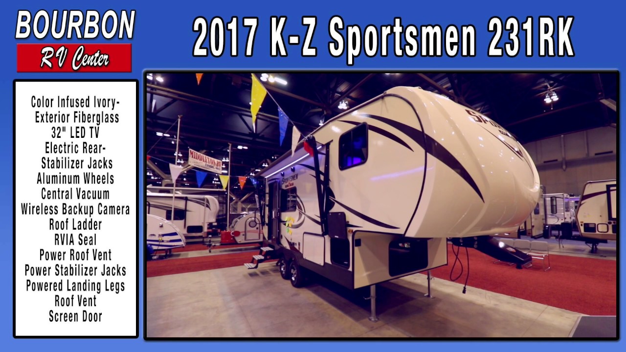 2017 KZ Sportsmen 231RK Tour | Bourbon RV Center