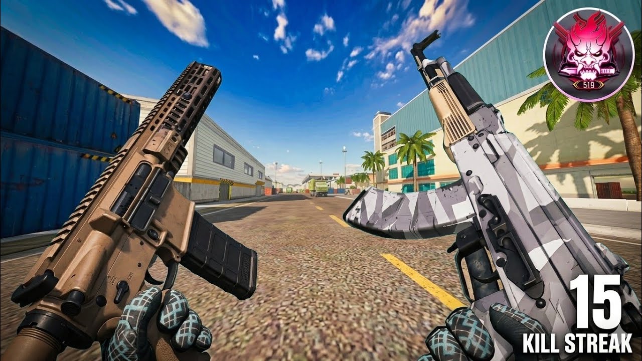 THE SPEAR AND AK-47 COMBO!BLOOD STRIKE MOBILE SOLO,LEGEND PLAYER GAMEPLAY!