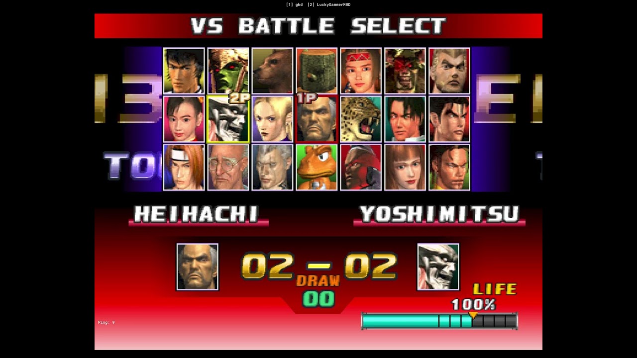 Tekken 3 Online gkd VS Lucky Match