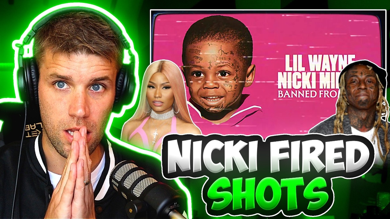 NICKI DISSES JAY Z OVER THE SUPERBOWL!! | Lil Wayne & Nicki Minaj - Banned From NO (Remix) REACTION