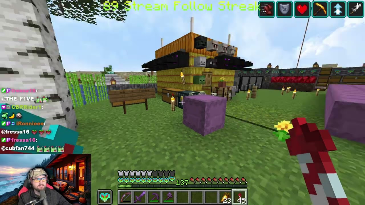 What do you know about Grass?  |Hardcore Minecraft | [Season 1, Ep 128] | !mods !lurk !join