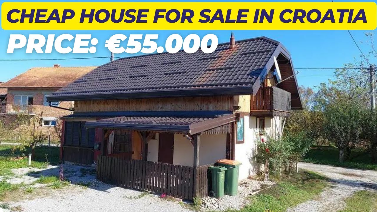 Buy This Cheap House For Sale In Croatia Now |Cheap Rural House For Sale In Croatia
