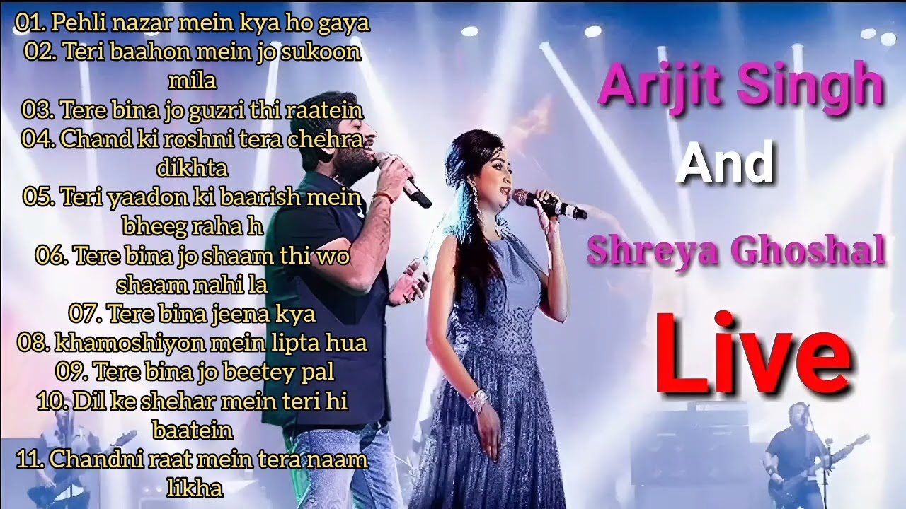 Arjit Singh Vs Shreya Ghoshal ke Best song Jack Hindi songs Top 12 song #song #Viral