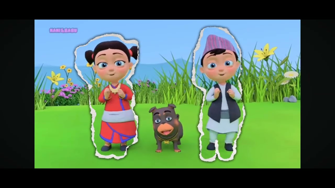 Nani&Babu and the dog is dancing.../Sponsored by gamavision Csupo effect edit 