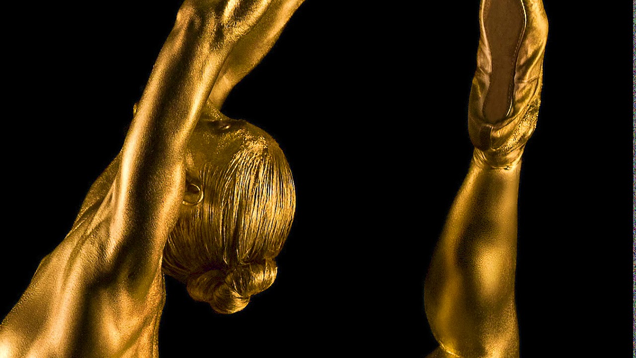 Golden Ballerina Body Mandala Series