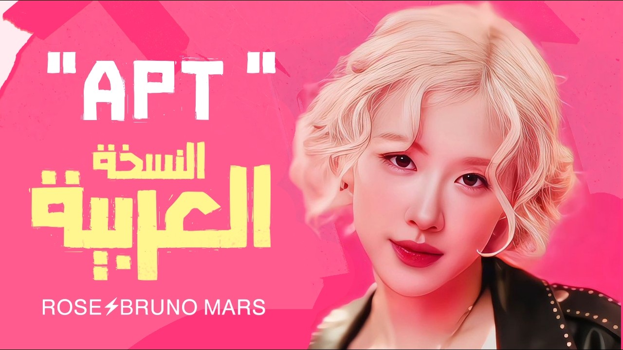 أغنية روزي و برونو مارس مدبلجة باللغة العربية | ROSÉ & Bruno Mars - APT. ARABIC Cover