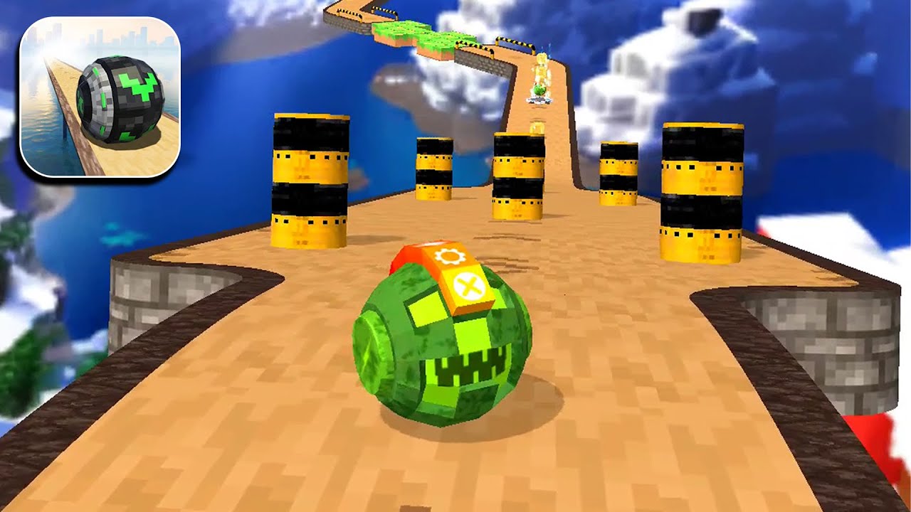 Super Rolling Ball Balance Speedrun Gameplay All Level 166