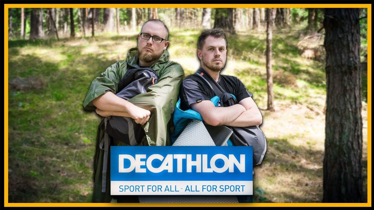 Decathlon: Übernachtung mit günstiger Ausrüstung - Outdoor Bushcraft Camping Overnighter