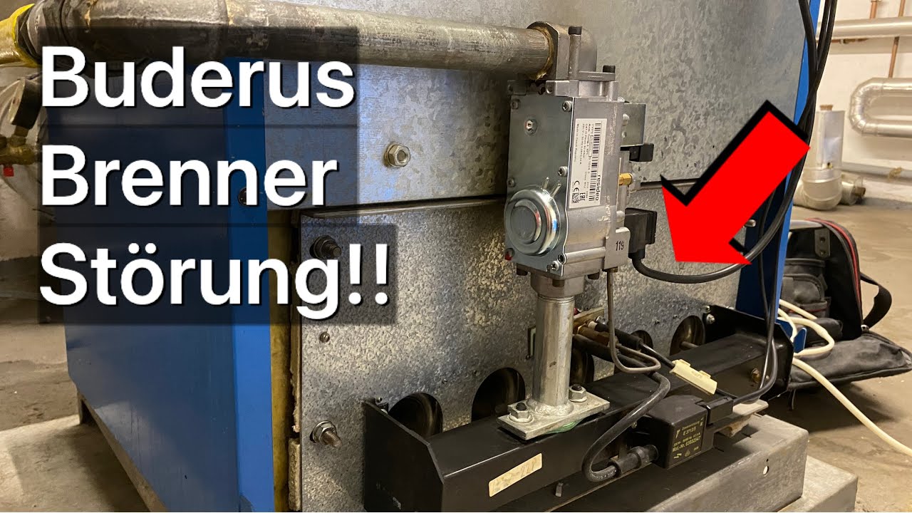 Buderus Kessel ist auf Brenner Störung/Ursache gefunden!!