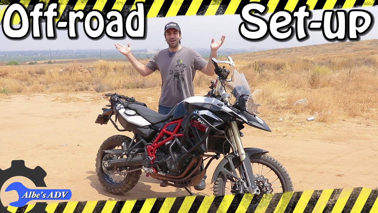 BMW F800GS - my off road setup