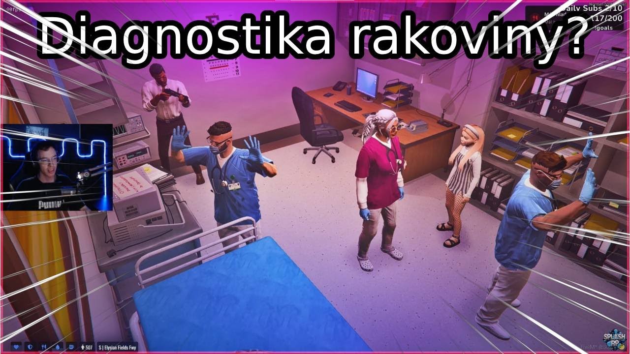 Děda přepadl nemocnici!!! I SplashRP