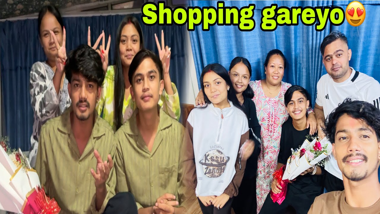 Interview ko lage Sabai jana lai shopping gareyo😍