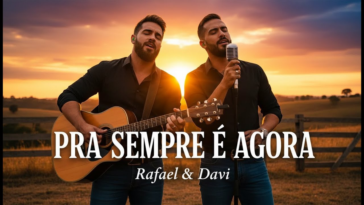 💍 PRA SEMPRE É AGORA | Rafael & Davi – Amor que Fica