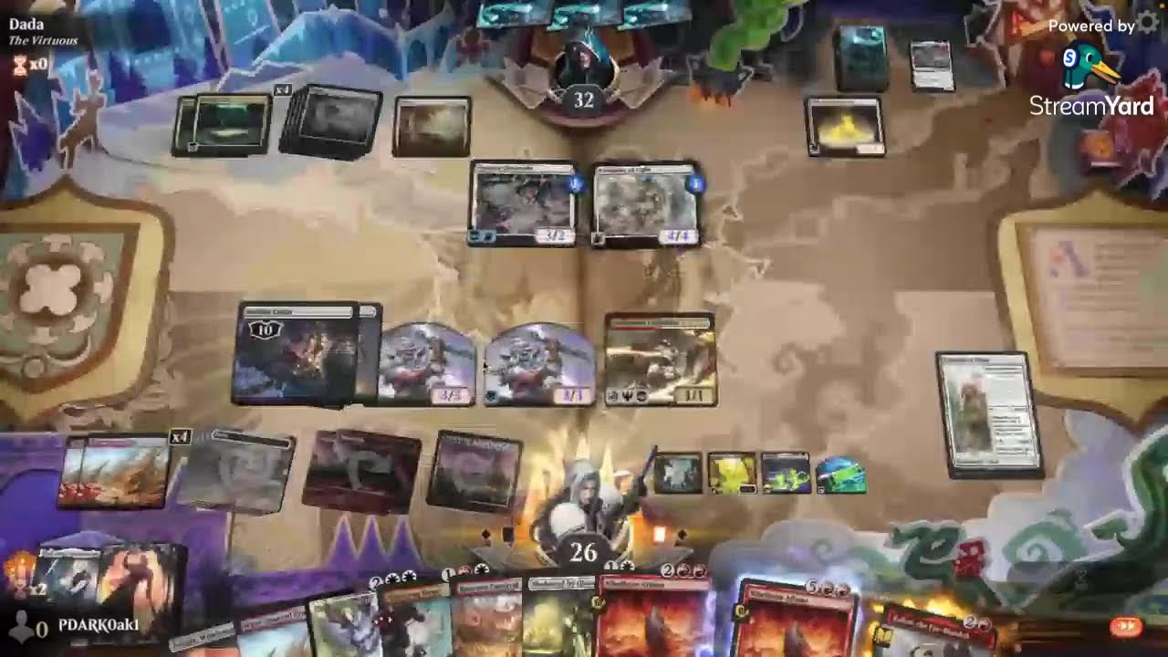 MTG Arena Live. Standard Singles (Teenage Mutant Ninja Turtles). Sun Mar 15, 2026.