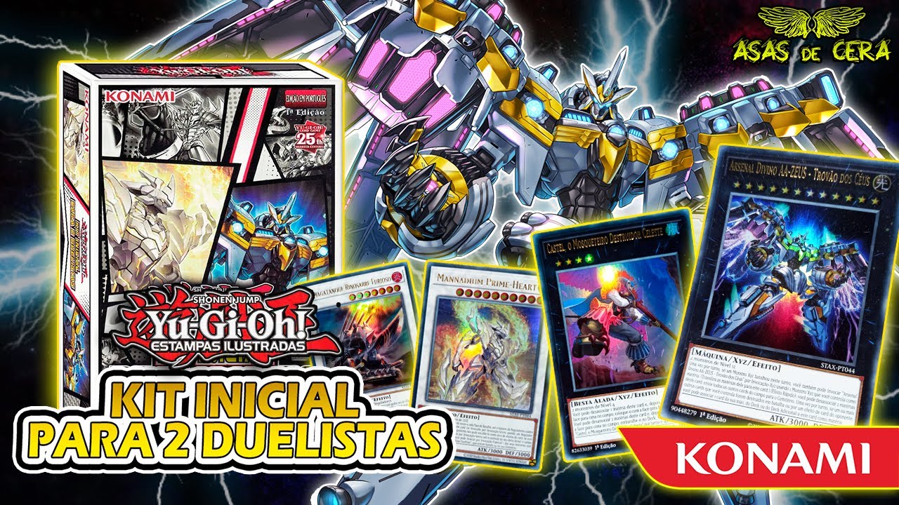 Konami YU-GI-OH! KIT INICIAL PARA 2 DUELISTAS Unboxing BR - O Colecionário 251