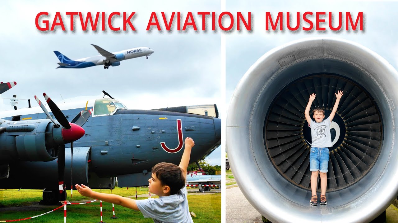 Our First Trip to Gatwick Aviation Museum | Good Attraction for Kids