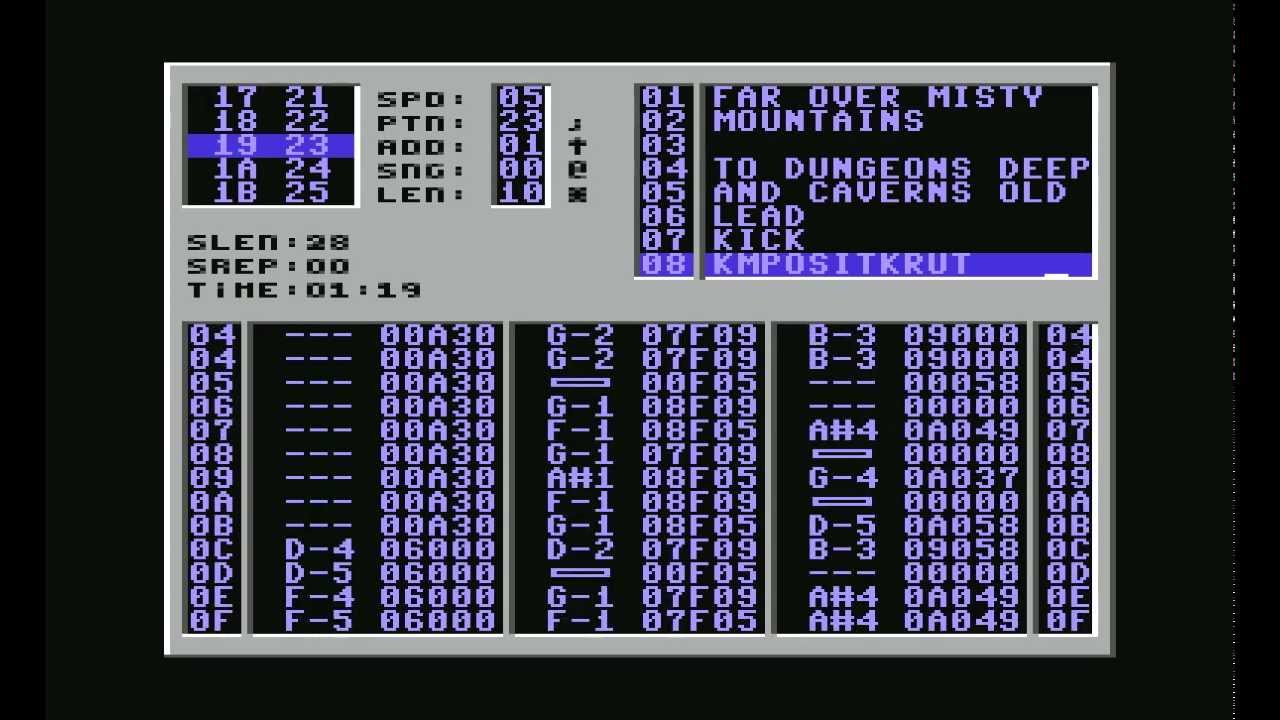 The Hobbit 8-bit - Far Over Misty Mountains - Commodore 64 Chiptune by KompositKrut