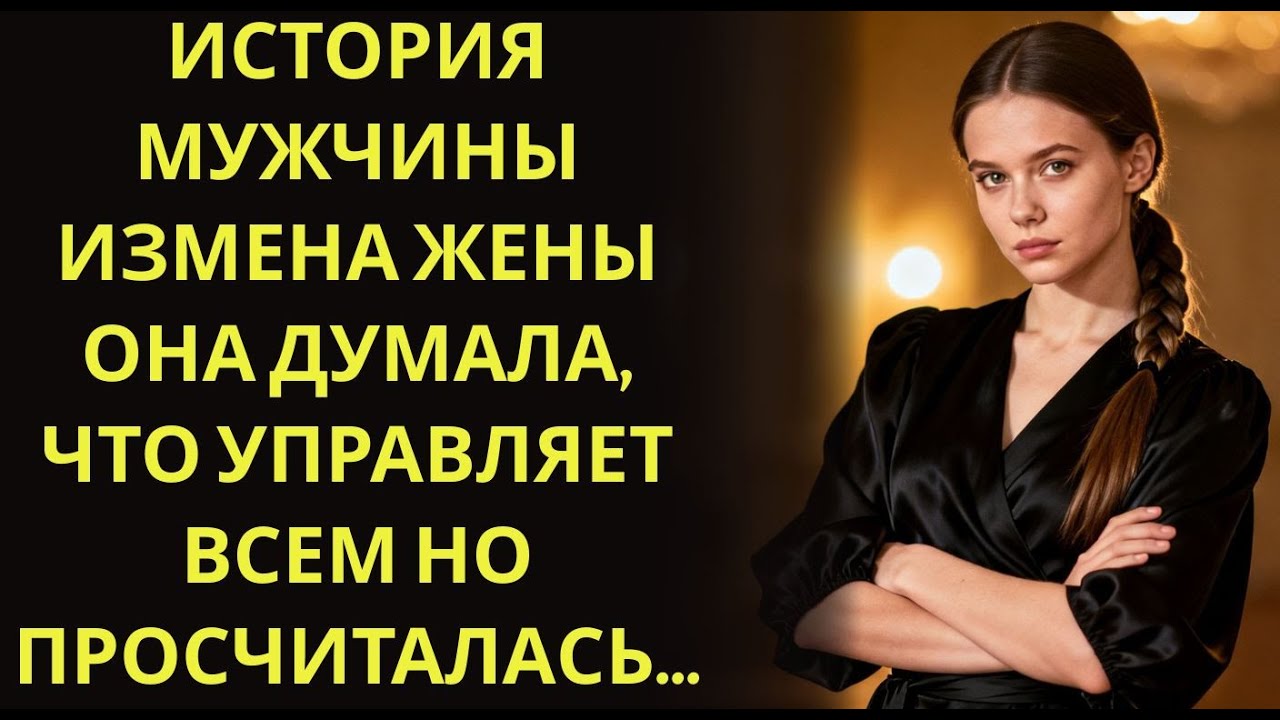 История мужчины   Измена Жены   Она думала, что управляет всем  Но просчиталась…