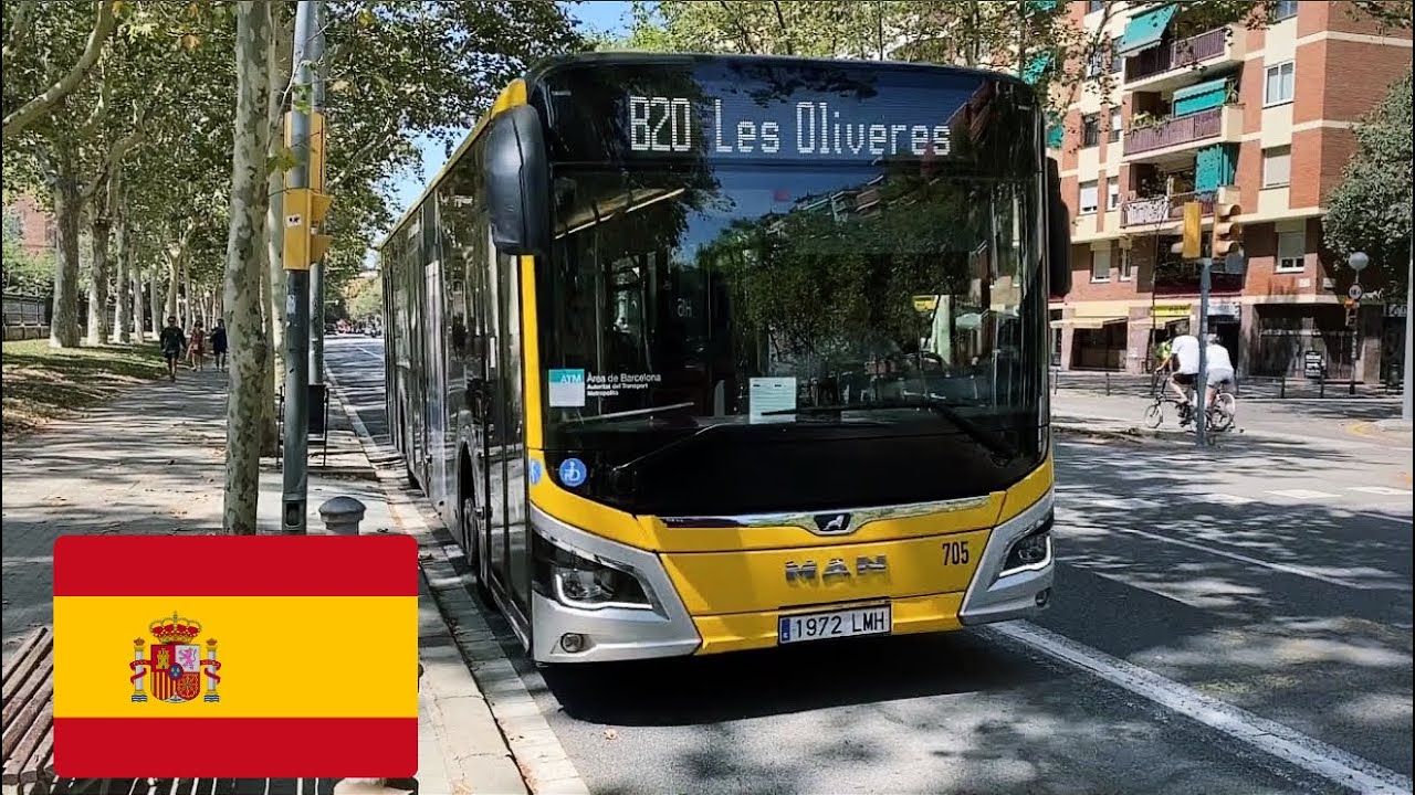 🇪🇸 Bus Observations in Barcelona Spain | Autobuses de Barcelona