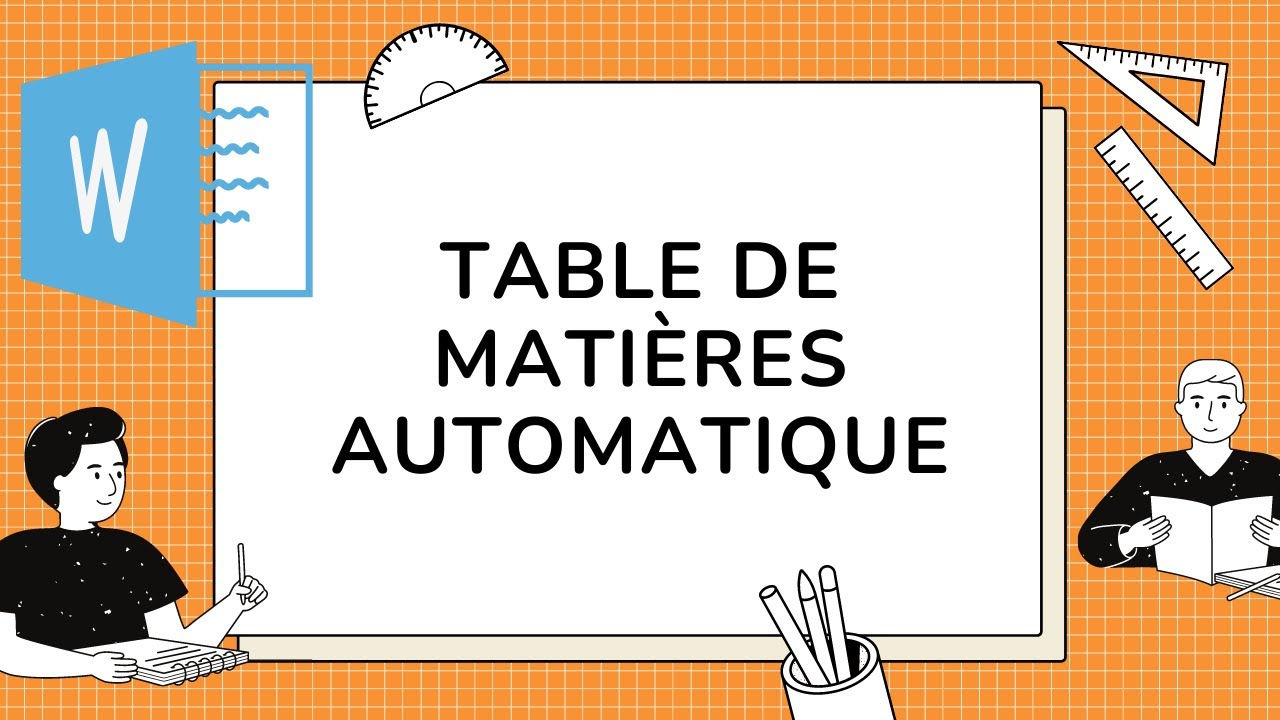 Comment Créer une Table de Matières Automatique sur Word