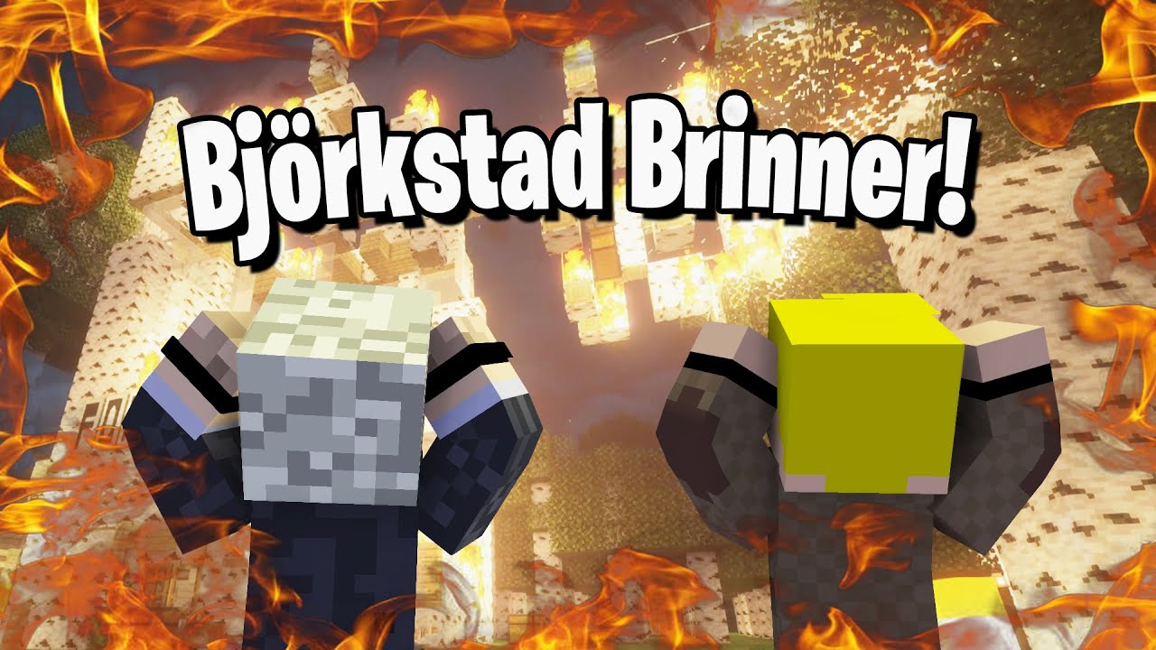 BJ&Ouml;RKSTAD BRINNER!!! (Herobrine sus?)
