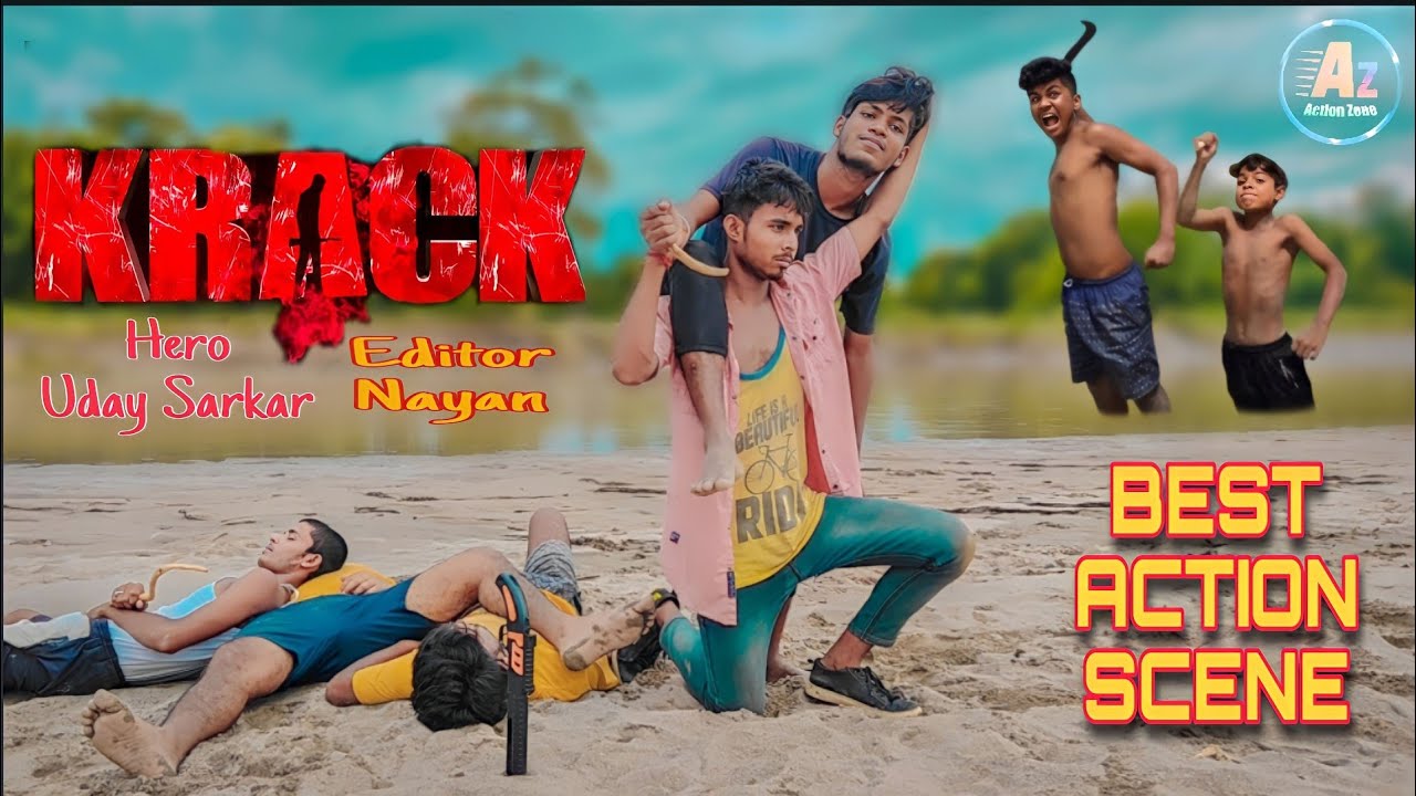 Krack movie fight scene/ Most Popular action scene 2022/ Uday/ Action Zone..