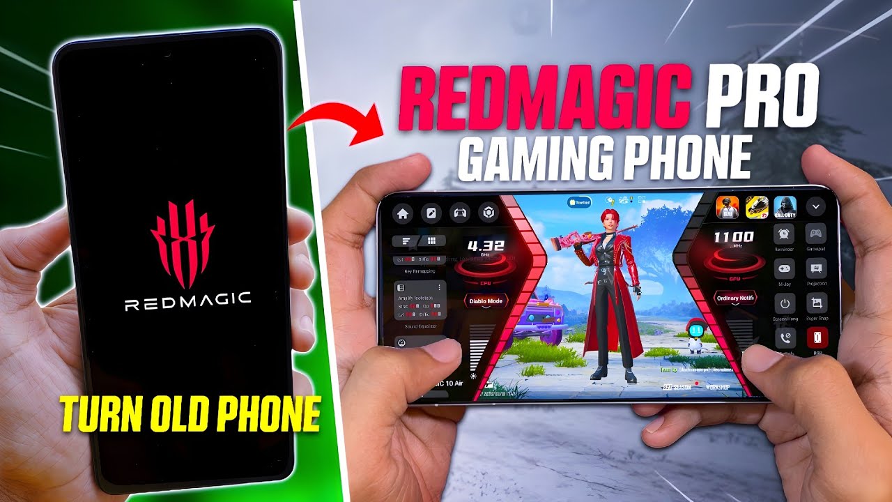I Converted My 4y/o Phone Into REDMAGIC Gaming Phone  (New Method)