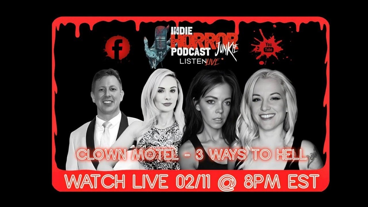 Indie Horror Junkie Podcast Ep.116 w/ Clown Motel 3