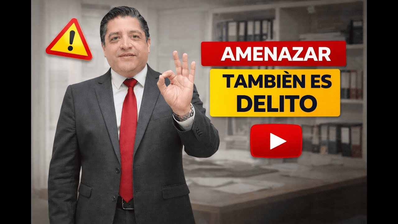 ⚖ Delito de Amenazas en Guatemala: así se configura este delito
