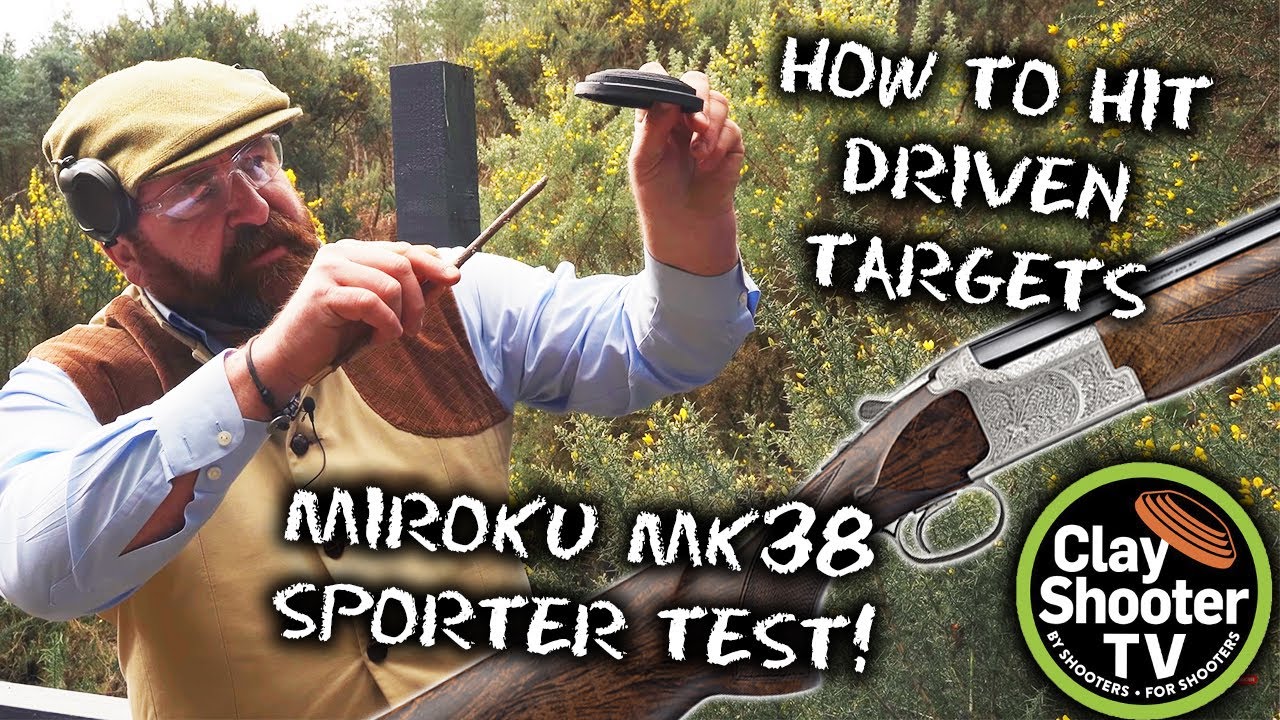 How to hit driven targets + Miroku MK38 Sporter review | Clay Shooter TV