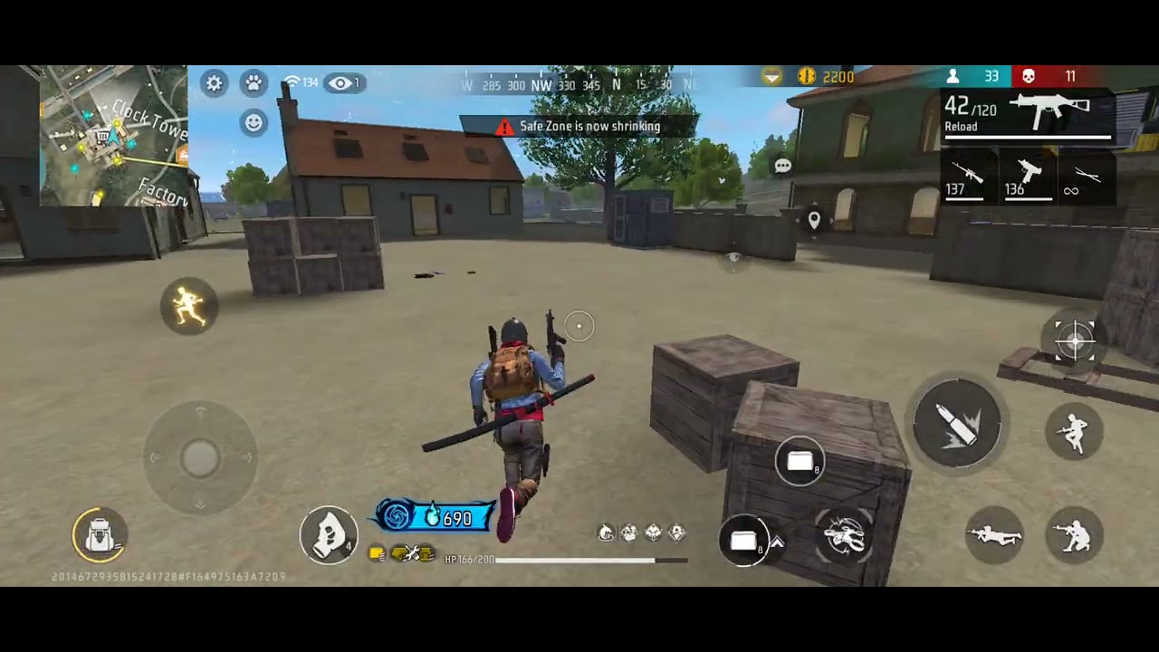 KILL 20 👹 # FREE FIRE 🔥  BHAUT MARA Y NE 🦾👉 HR GAMER 