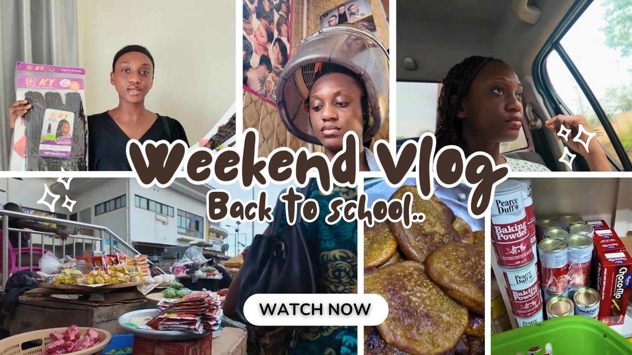 Back to KNUST for Second Semester | School Prep & Travel Vlog