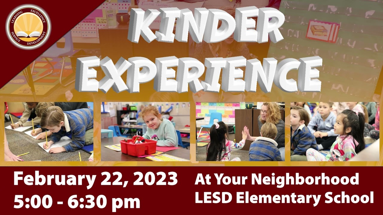 LESD Kinder Experience 2023