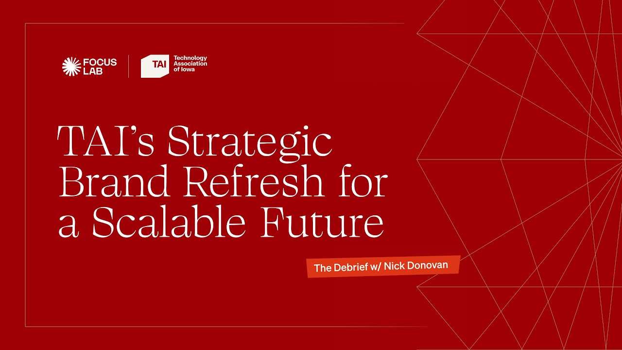 TAI’s Strategic Brand Refresh for a Scalable Future | The Debrief with Nick Donovan