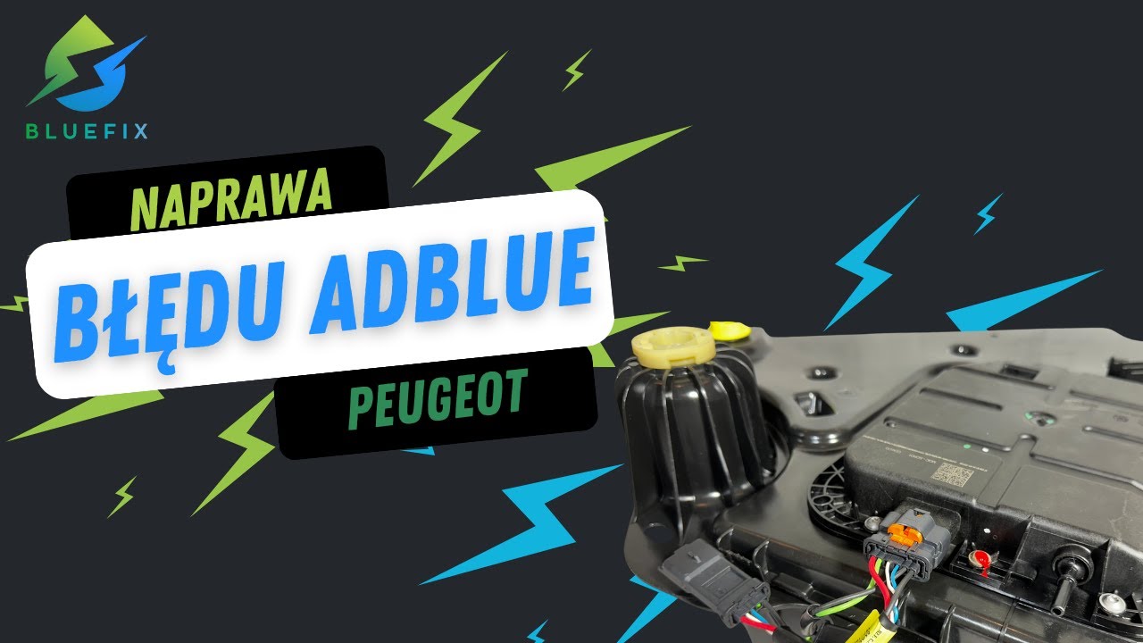 Peugeot 5008 naprawa systemu AdBlue krok po kroku